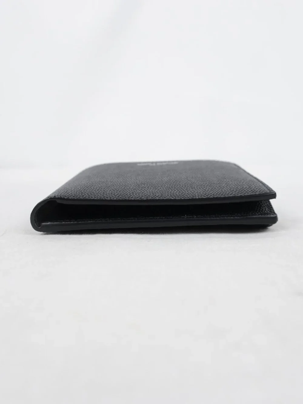 Saint Laurent East/West Zip-Around Wallet In Black Grain de Poudre Leather - NWT - Picture 4 of 13